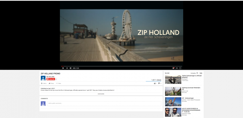 Zip holland promo video